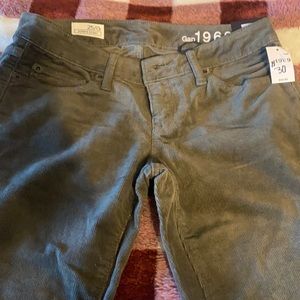 Army Green Corduroy Pants